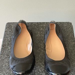 Cole Haan leather ballet flaps 8.5